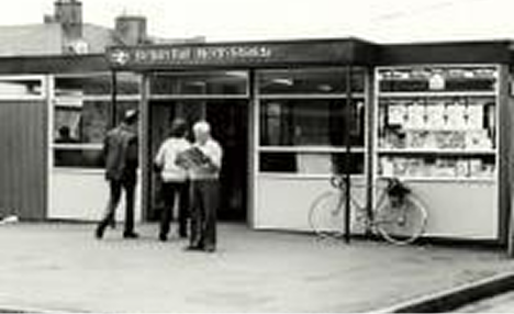 North Shield's first urban train station.