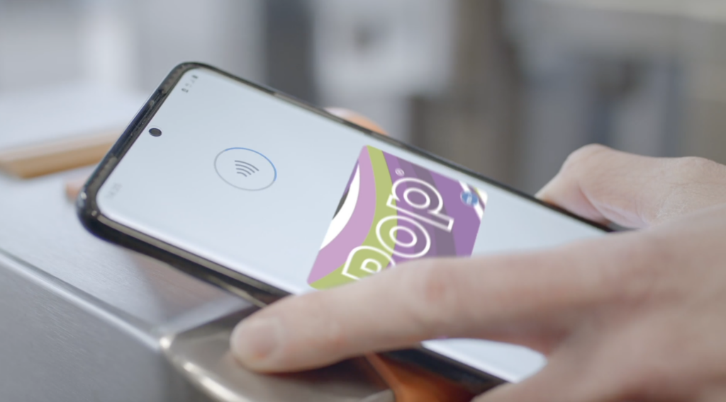 Pop card on Android phone