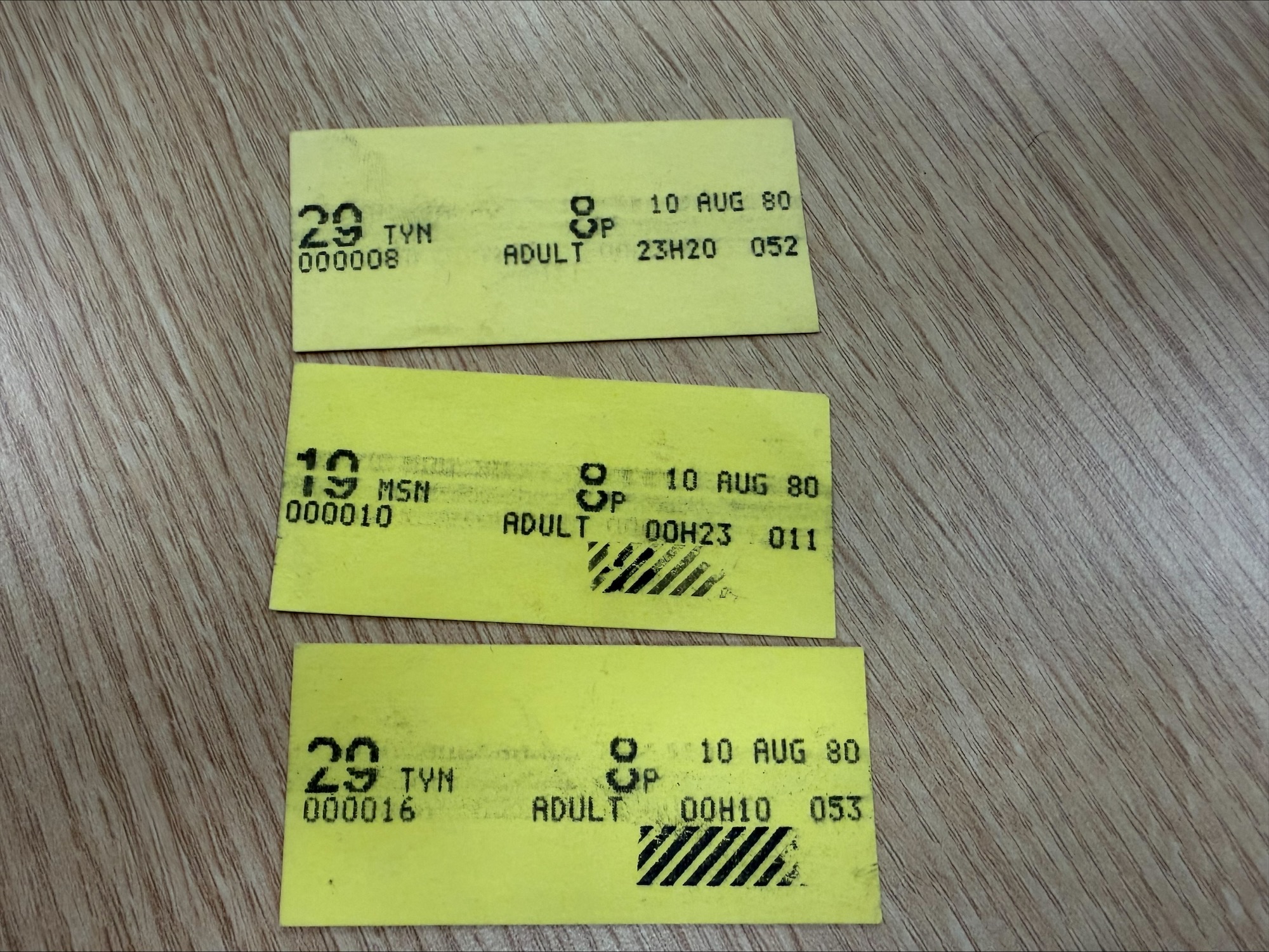 Rare Metro tickets discovered on eBay